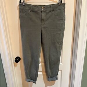 Maurices Olive Ankle Jeans